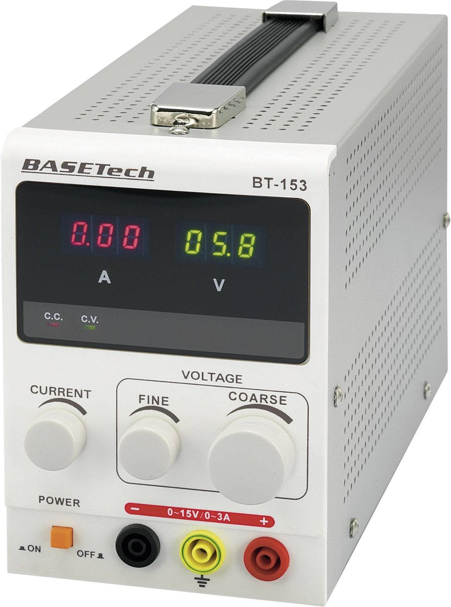 Basetech BT-153 Labvoeding