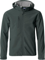 Clique Basic Hoody Softshell Jacket 020912 - Mannen - Pistol - XL