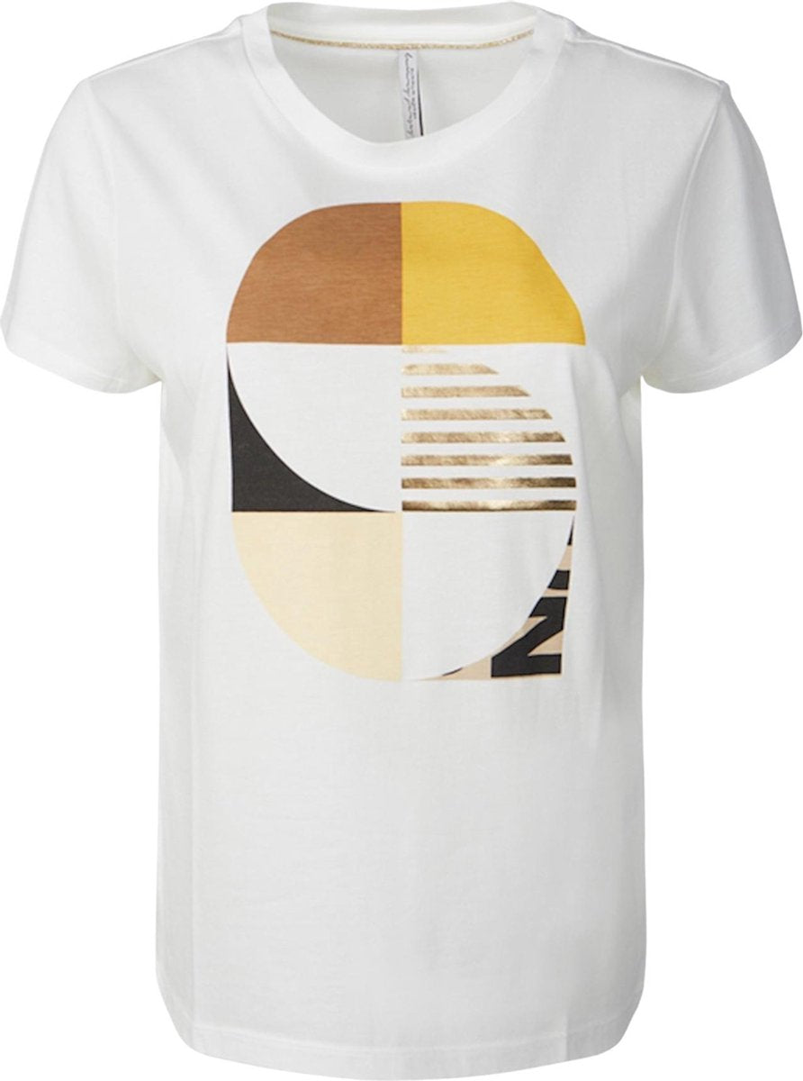 Summum T-shirt graphic Ecru  dames maat XL