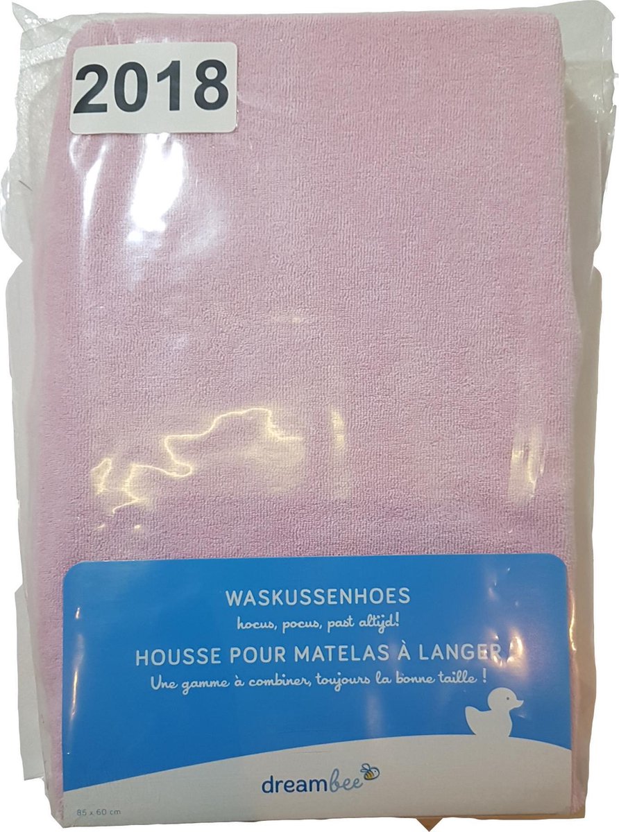 DREAMBEE - Waskussenhoes / aankleedkussenhoes - Roze
