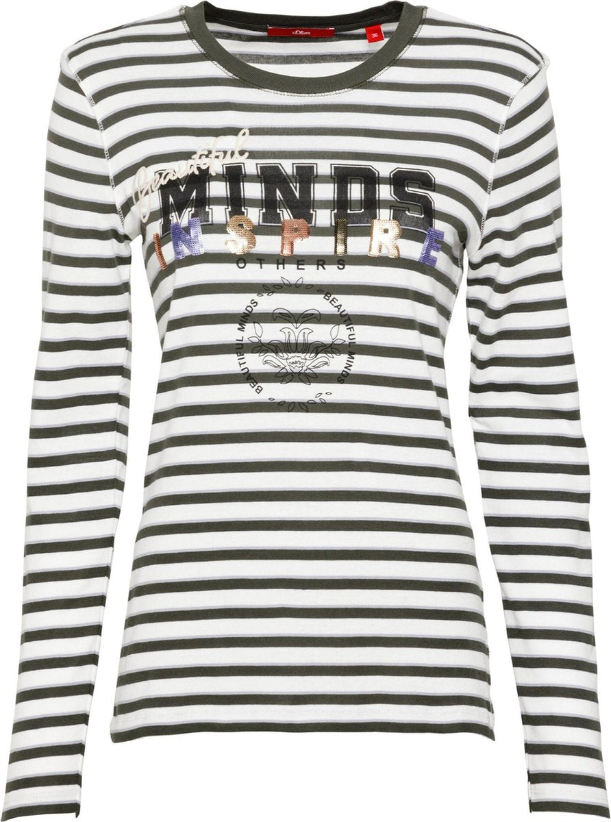 S.oliver shirt Wit-40 (L)