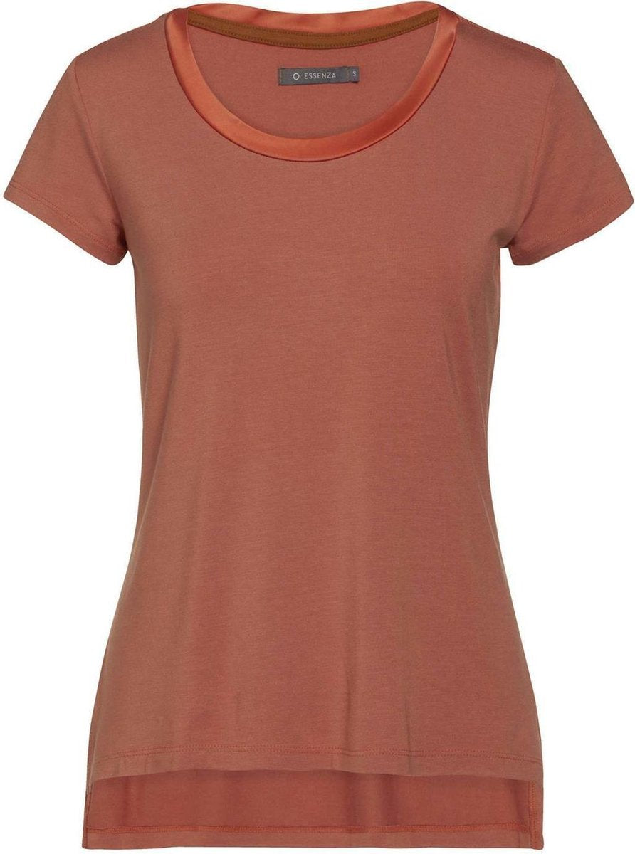 ESSENZA Luyza Uni Top Korte Mouw Ginger - L