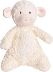 Tikiri Knuffellammetje Junior 15 Cm Rubber/pluche Beige