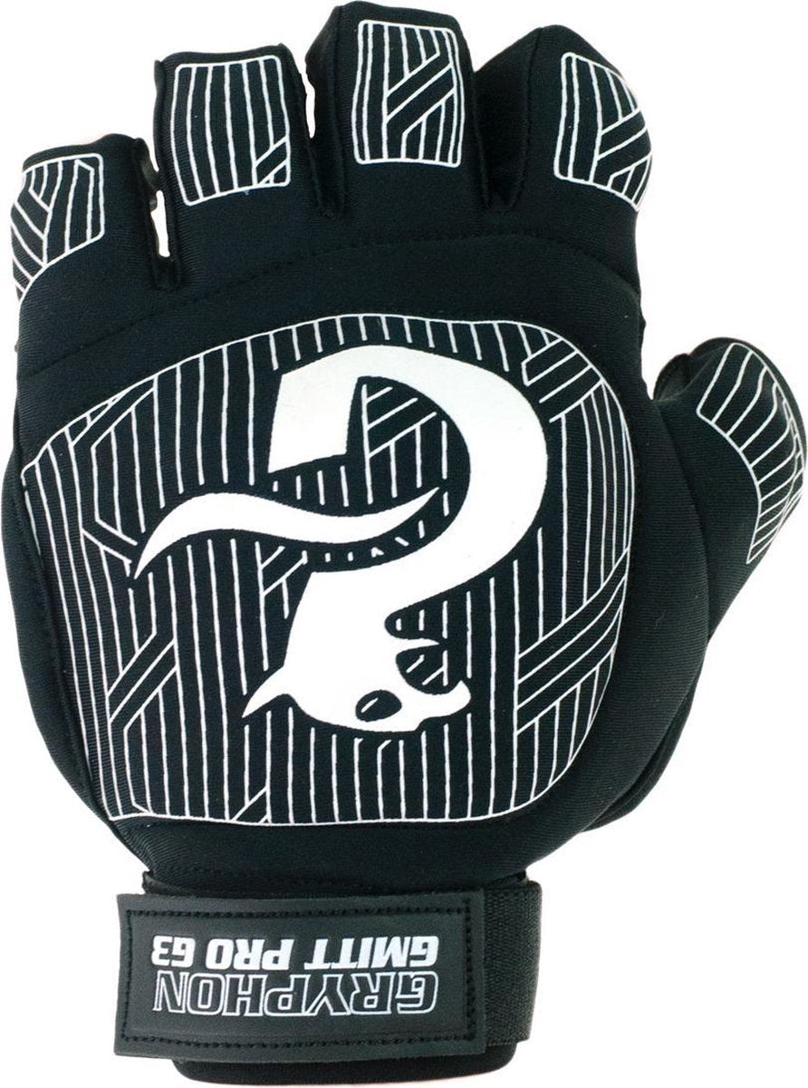 Gryphon G-Mitt ProGlove Left Sr. - Veldhockeyhandschoen - Links - Maat S - Zwart