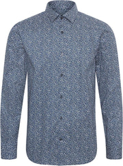 Matinique Overhemd Trostol B1 Print Blauw (30205114 - 194044)