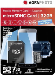Agfa Photo MicroSDHC UHS I   32GB Prof. High Speed U3 V30 A1
