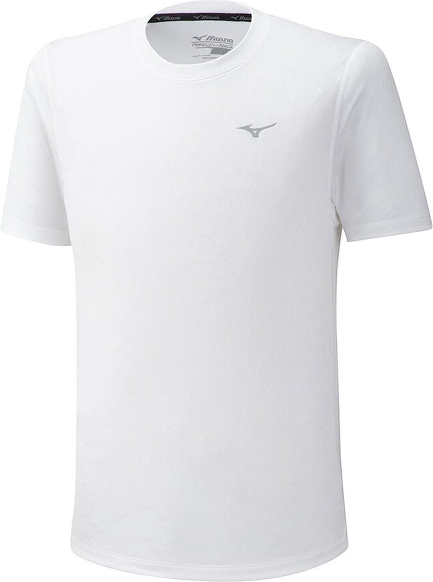 Mizuno Sportshirt - Maat L  - Mannen - wit