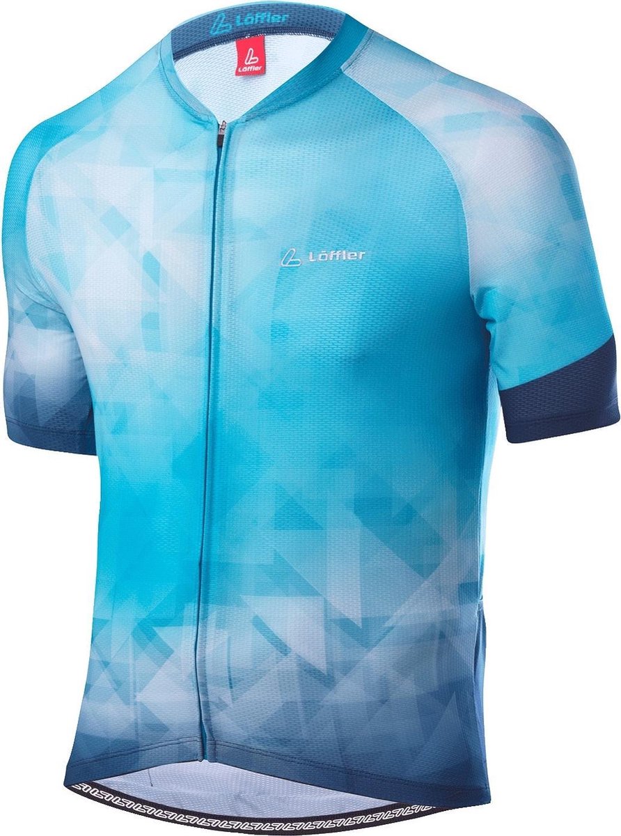 Löffler Fietsshirt Jersey Fz Aero Polyester Blauw Maat 50