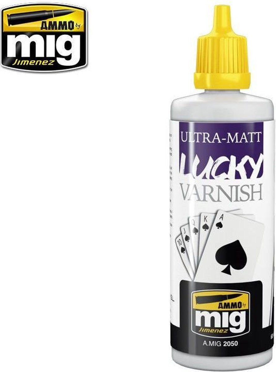 Mig - Lucky Varnish - Ultra Matt  (60 Ml) (Mig2050)