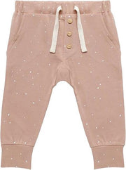 Little Indians Broek Dots Meisjes Katoen Lichtbruin Maat 56