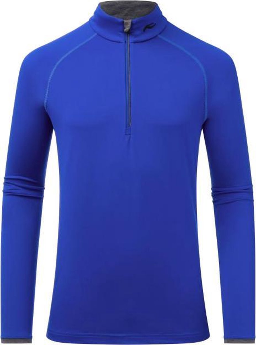 Kjus Feel Half Zip heren ski pulli kobalt
