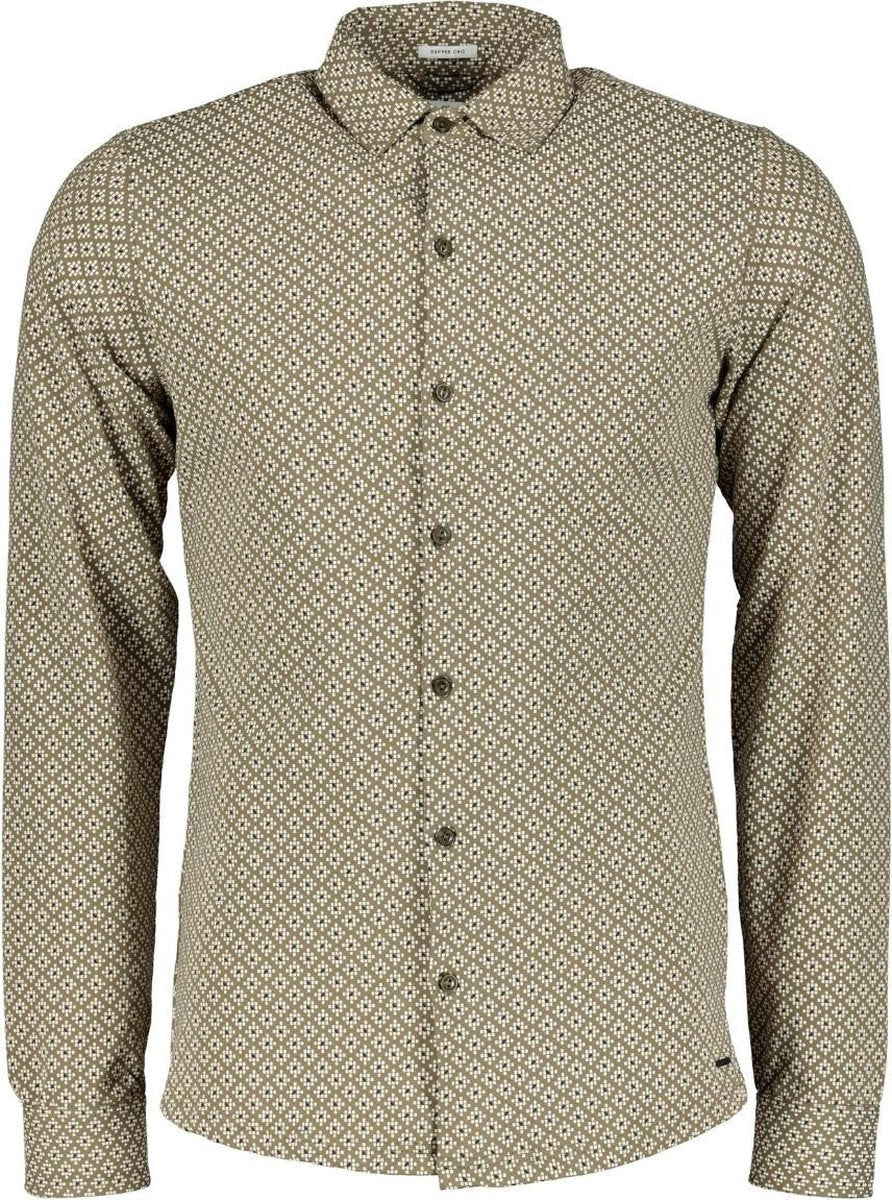 Dstrezzed Overhemd - Slim Fit - Groen - XL