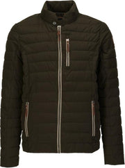 Killtec heren jas Fahiro groen/antraciet - maat S