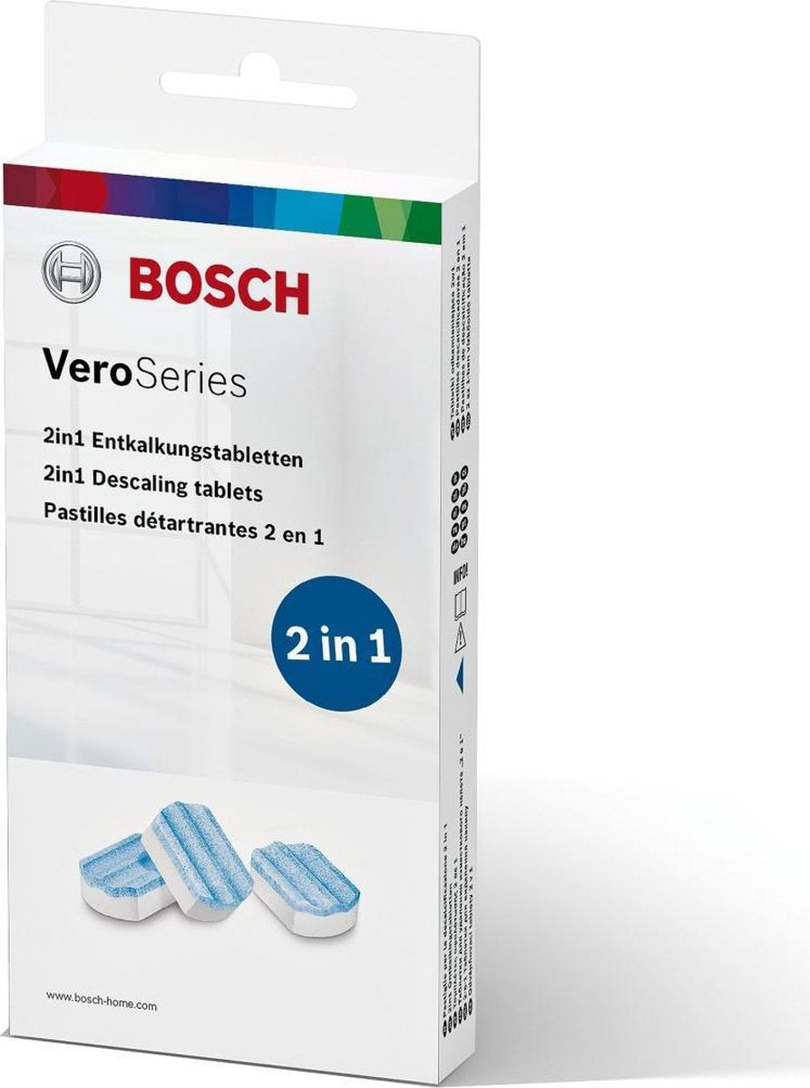 Bosch 2 in 1 ontkalkingstabletten 3x36g