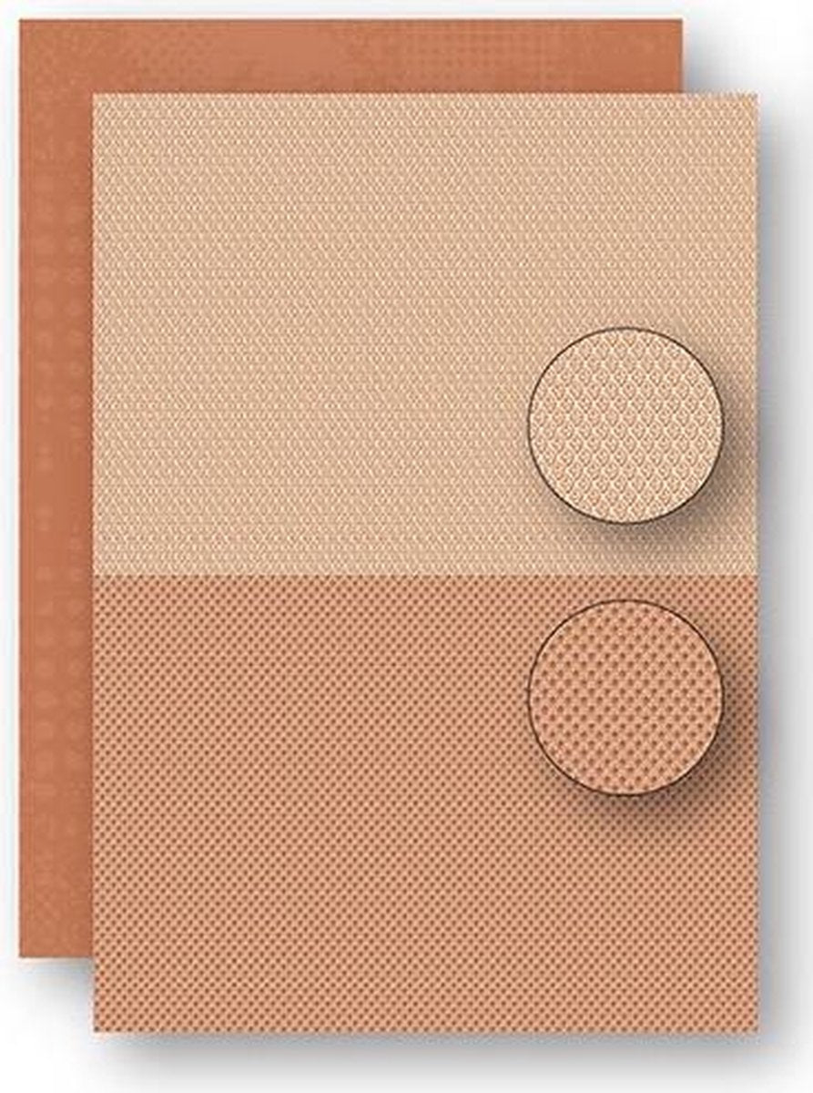 NEVA073 A4 knutselpapier kaartenpapier scrapbookpapier pakket met 5 vellen achtergrond papier Afrika print-3