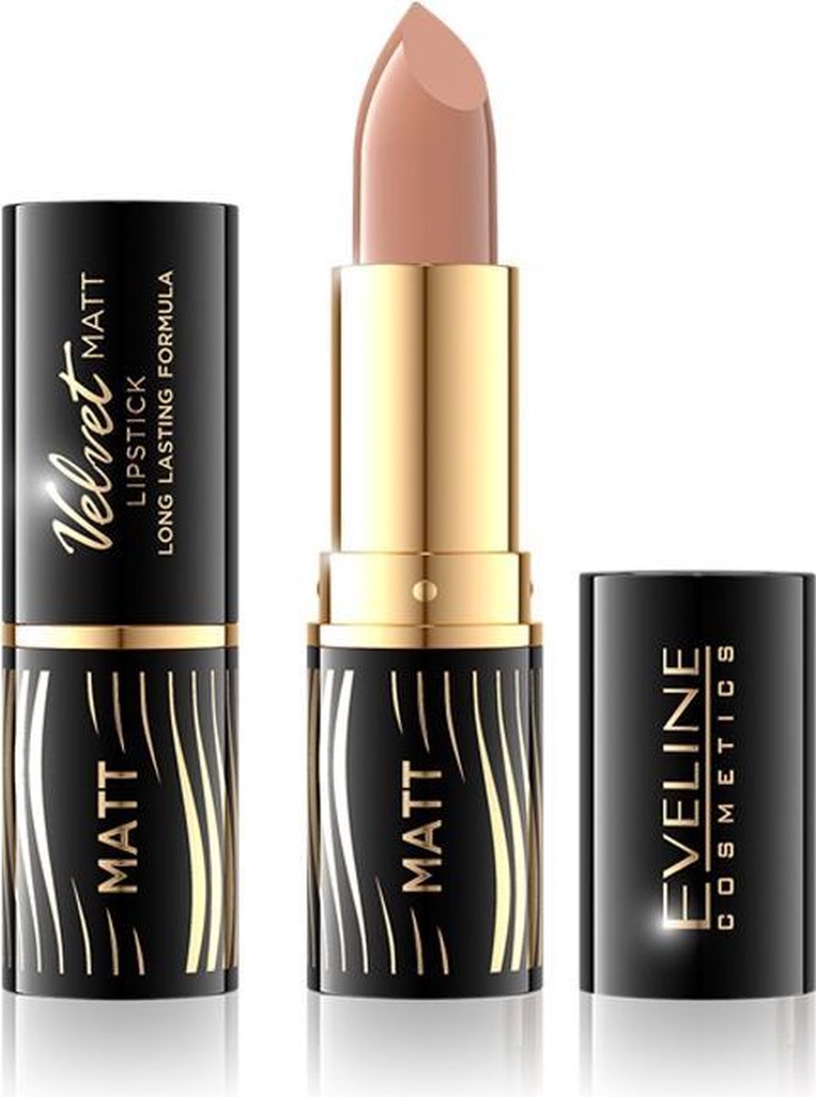 Eveline - Velvet Matt Lipstick matowa pomadka do ust 500 Nude