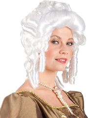 "Barock pruik voor dames - Verkleedpruik - One size"