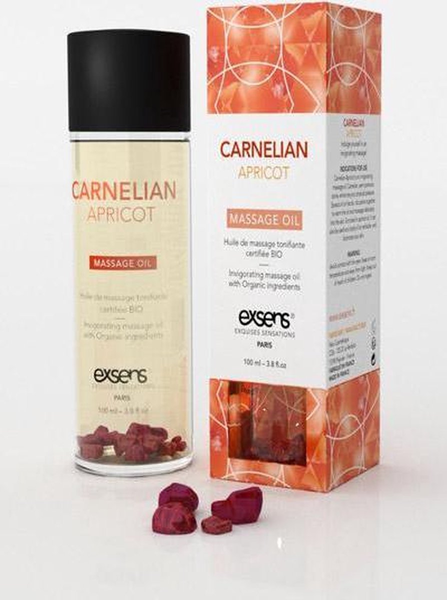 Massage Olie BIO Abricoos 100ml | EXSENS