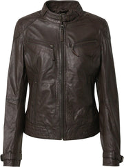 Maze tussenjas ryana Donkerbruin-S