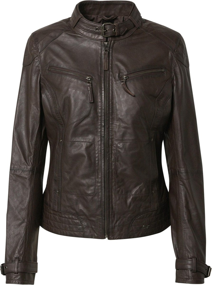 Maze tussenjas ryana Donkerbruin-S