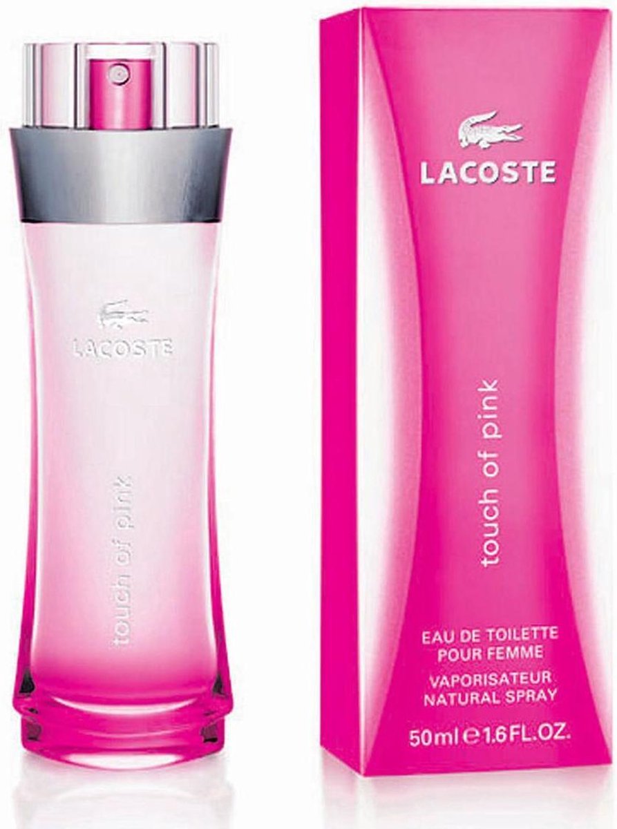 Lacoste Touch Of Pink Eau De Toilette Spray 50 Ml For Women