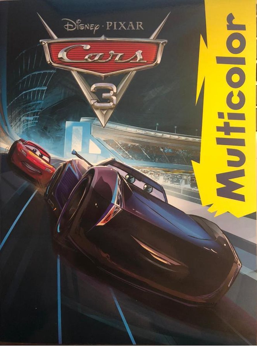 kleurboek cars 3 het nieuwste kleurboek 2021