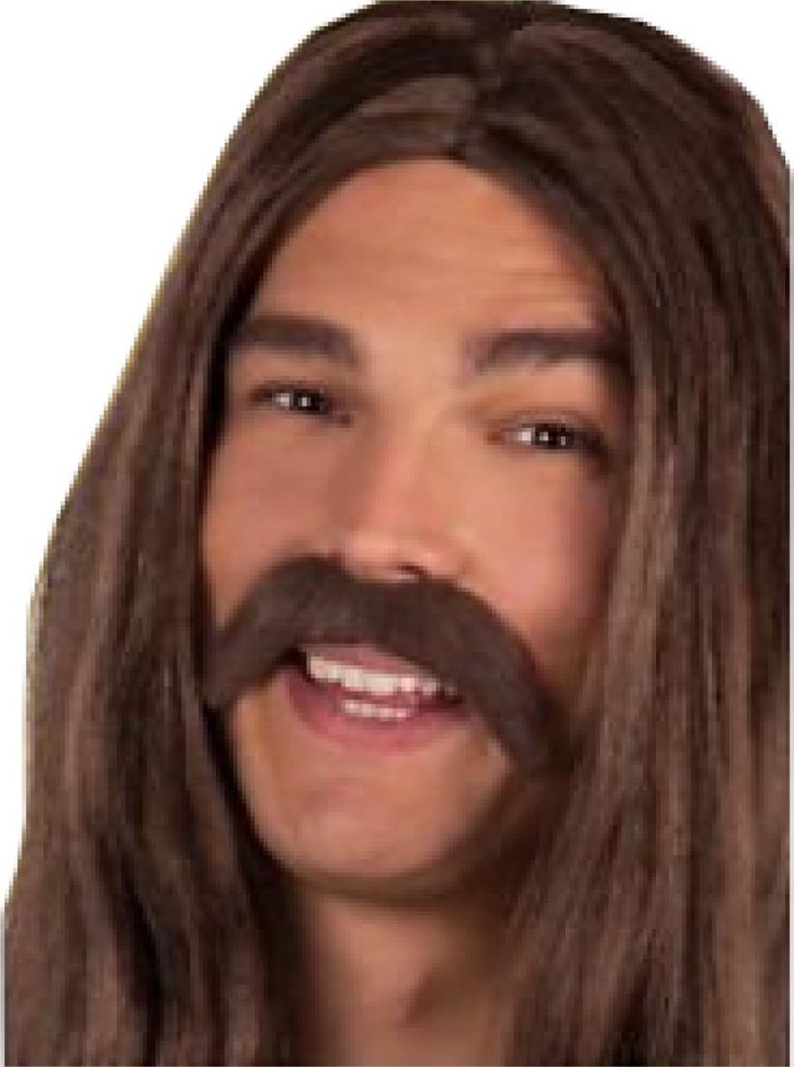 Snor - Bruin - Hippie