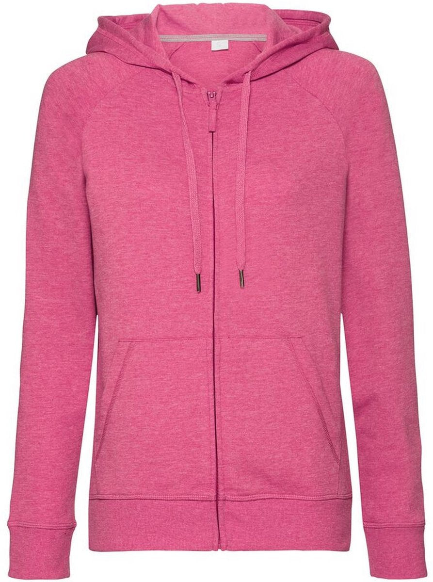 Russell Dames/dames HD Ritssweater met rits (Blauwe mergel)