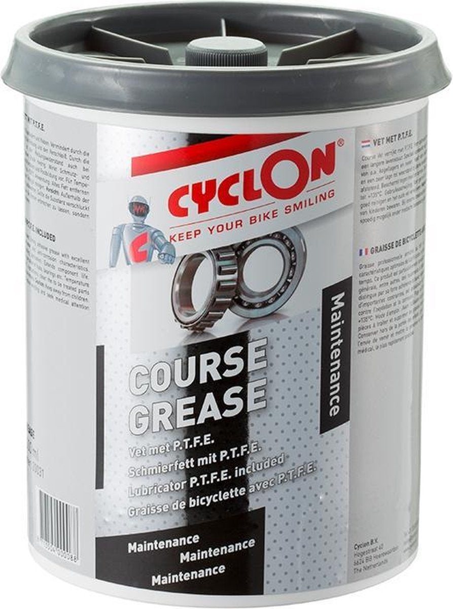 Cyclon Course grease met PTFE pot 1000ml. 20031
