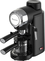 TurboTronic CM24 Espresso Machine Retro Pistonmachine 3.5 Bar pomp - Zwart