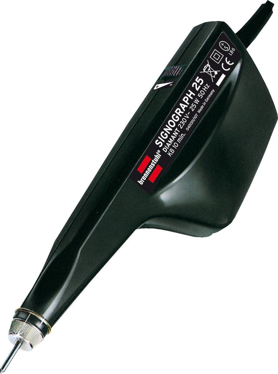 Brennenstuhl 1500740 Signograph 25 Graveenstift Set - 1.8m