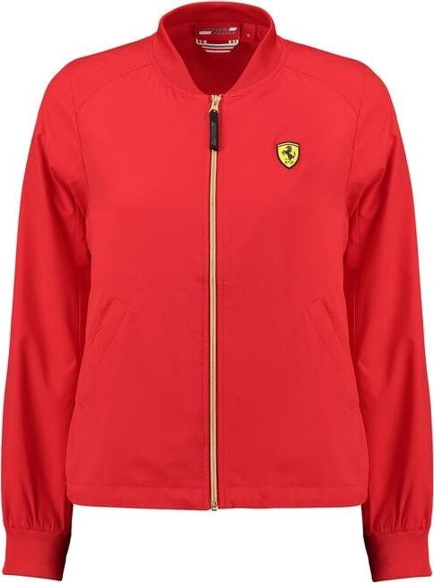 Ferrari Bomberjack Scuderia Dames Polyester/nylon Rood Maat Xl