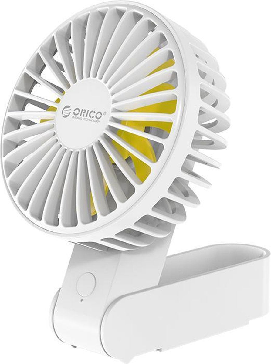 ORICO Oplaadbare en opvouwbare ventilator - 3 standen - 2000mAh -  wit