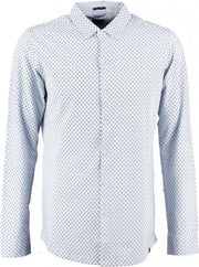 Dstrezzed blauw stretch overhemd - Maat XL