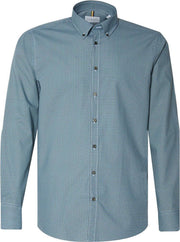 Bugatti clothing Casual Overhemd Heren lange mouw