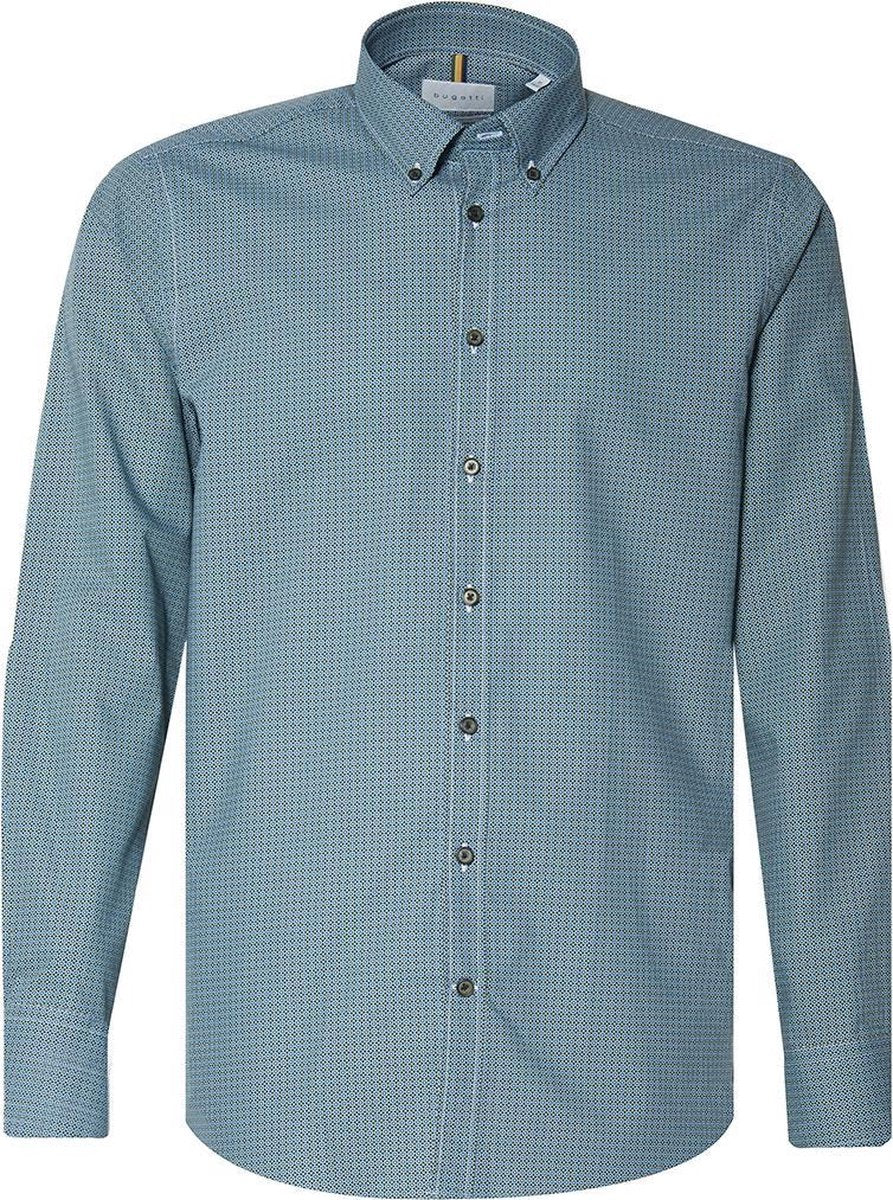 Bugatti clothing Casual Overhemd Heren lange mouw