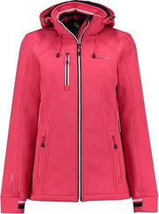 Kjelvik dames softshell jas Casey teaberry roze - maat 42