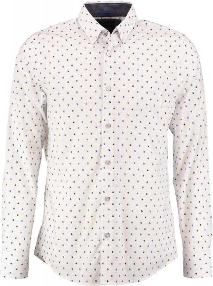 Vanguard comfort stretch overhemd bright white - Maat M