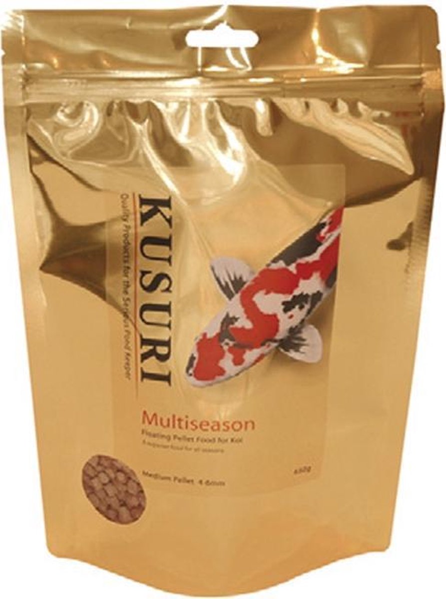 Kusuri drijvend voer Multi Season 4-5mm pellet 15kg