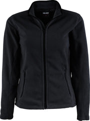 Tee Jays Dames/dames Full Zip Actief Lichtgewicht Fleece Jasje (Zwart)