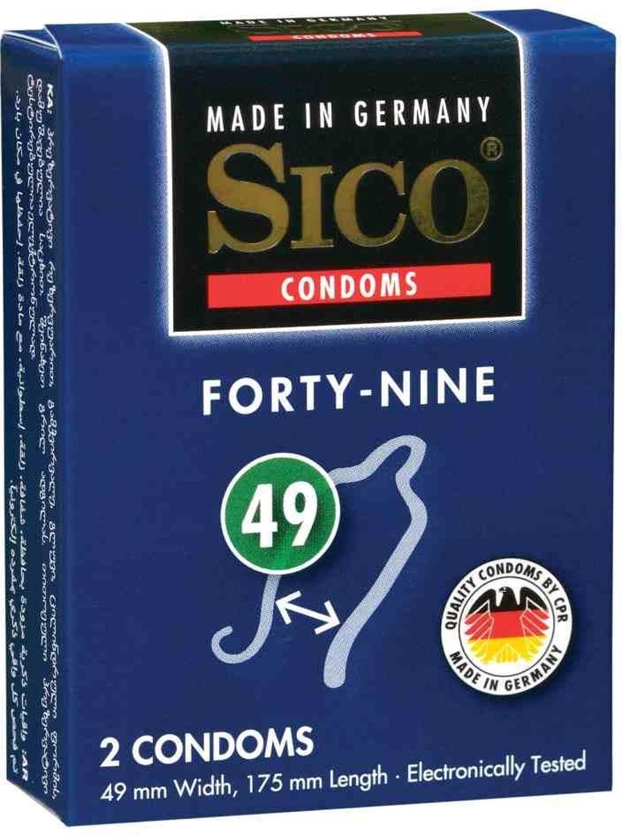 SICO Condooms Forty-nine Transparant