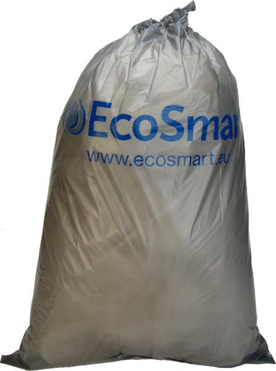 Afvalzak Grijs 70L EcoSmart - 95 % gerecycleerde kunststof