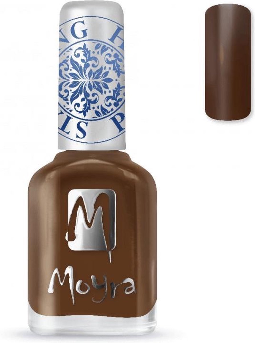 Moyra Stamping Nail Polish 12ml SP13 DARK BROWN