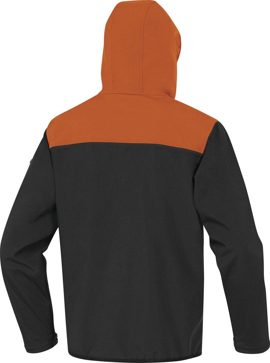 JACK VAN "SOFTSHELL" POLYESTER / ELASTHAAN MET 3 GELAMINEERDE LAGEN