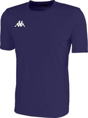 Kappa Rovigo Shirt Korte Mouw Heren - Marine | Maat: S-M
