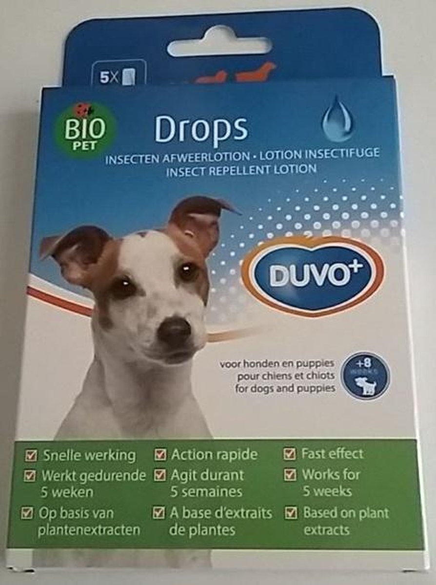 BIO DROPS HOND 5 PIPETTEN