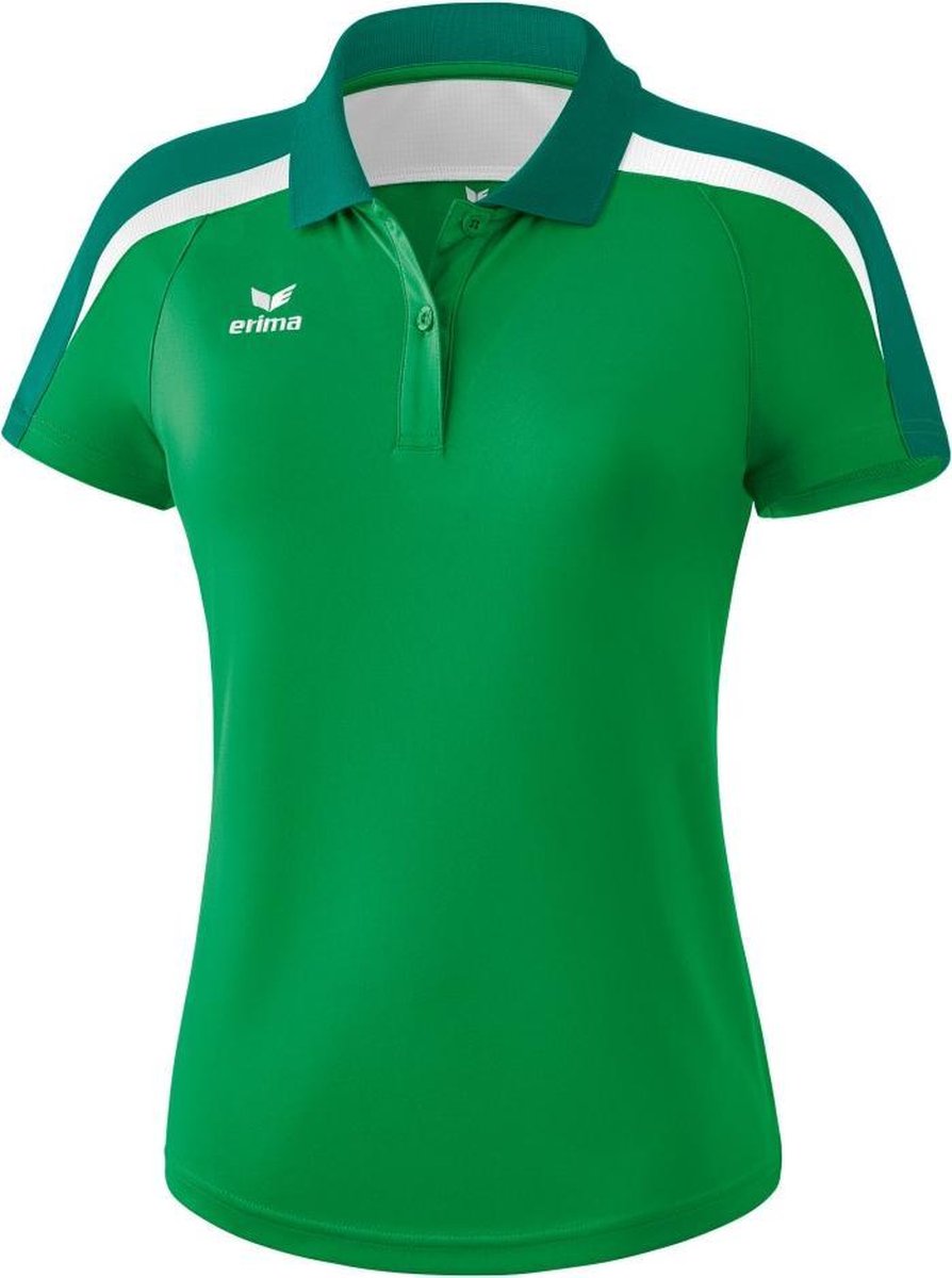 Erima Liga 2.0 Dames Polo - Voetbalshirts  - groen - 40