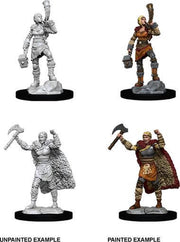 D&D Nolzur's Marvelous Miniatures Human Barbarian Female 2