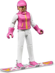 Bruder 60420 Snowboarder met accessoires