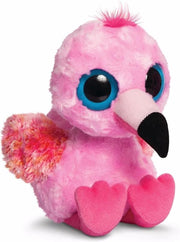 Pluche flamingo knuffel 20 cm
